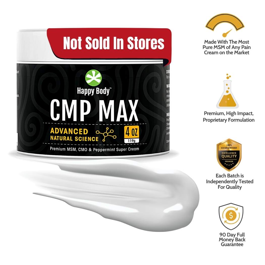 CMP MAX - An Optimal MSM Pain Cream