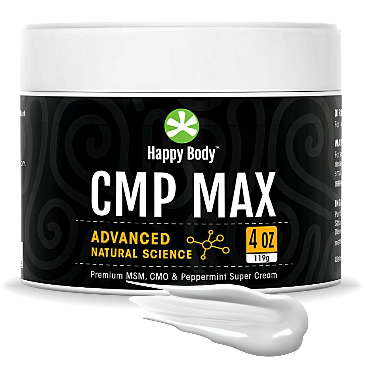 CMP MAX MSM Pain Cream By Happy Body - Feature Image
