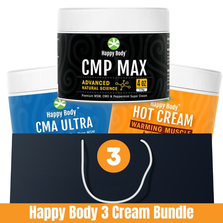 Happy Body 3 Unit Cream Bundle
