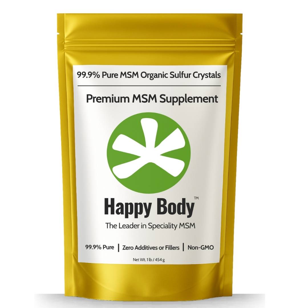 Happy Body Organic Sulfur Crystals - 1lb. Bag- Main