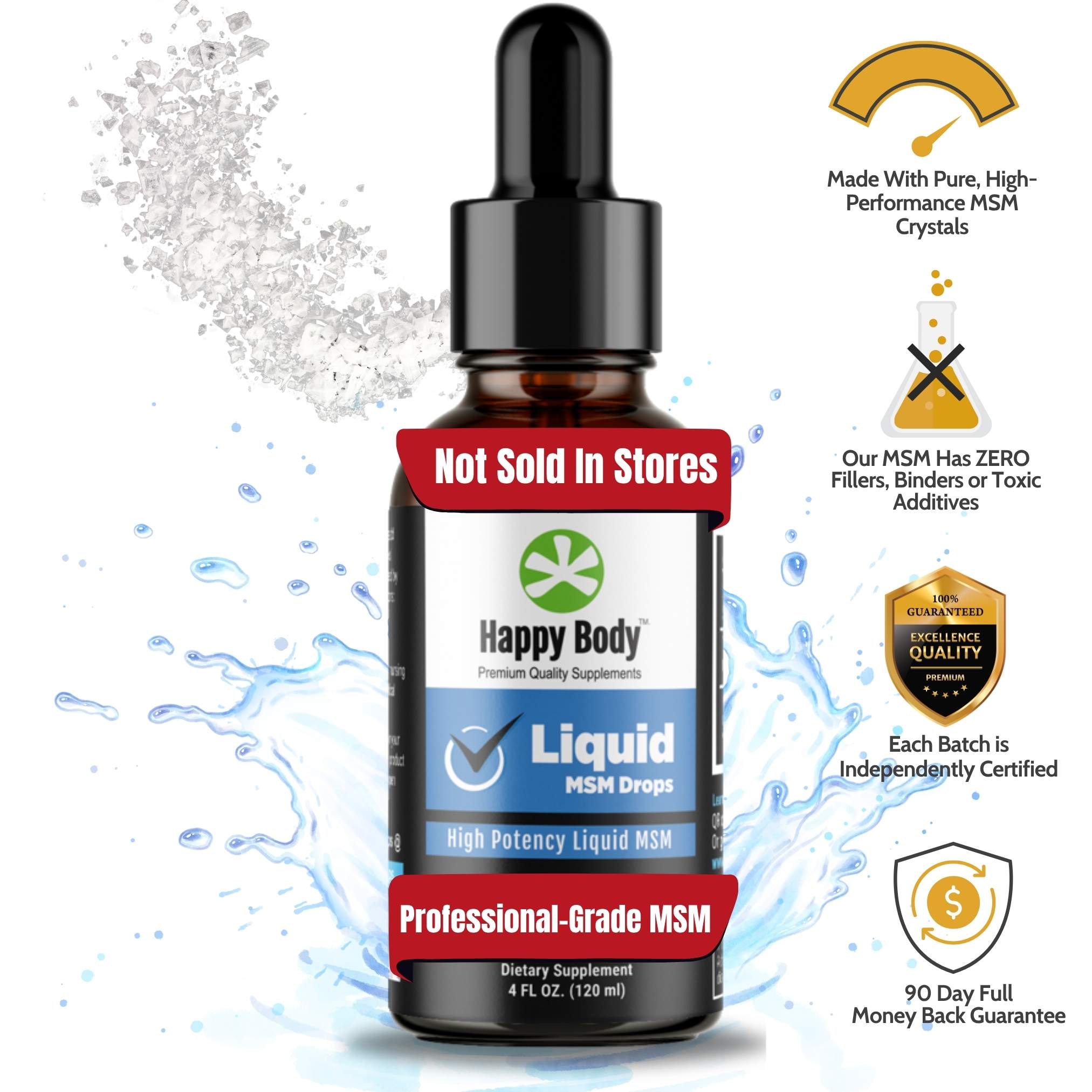 Happy Body Liquid MSM Drops Not Sold In Stores