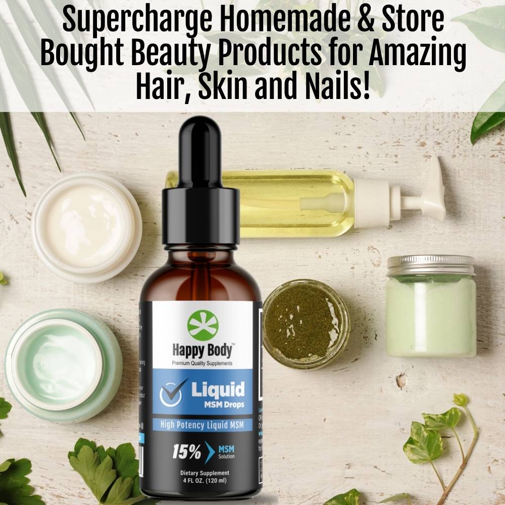 Liquid MSM in Beauty and Skin Products