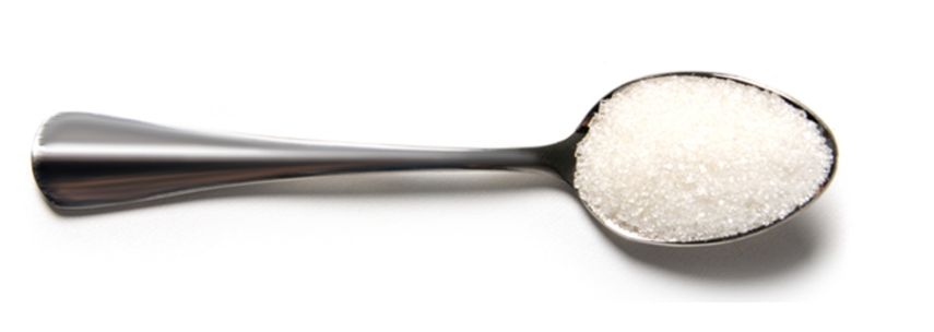 Spoon with Organic Sulfur Crystals