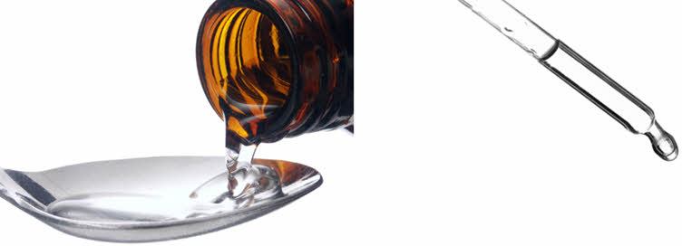 Use MSM as liquid or drops